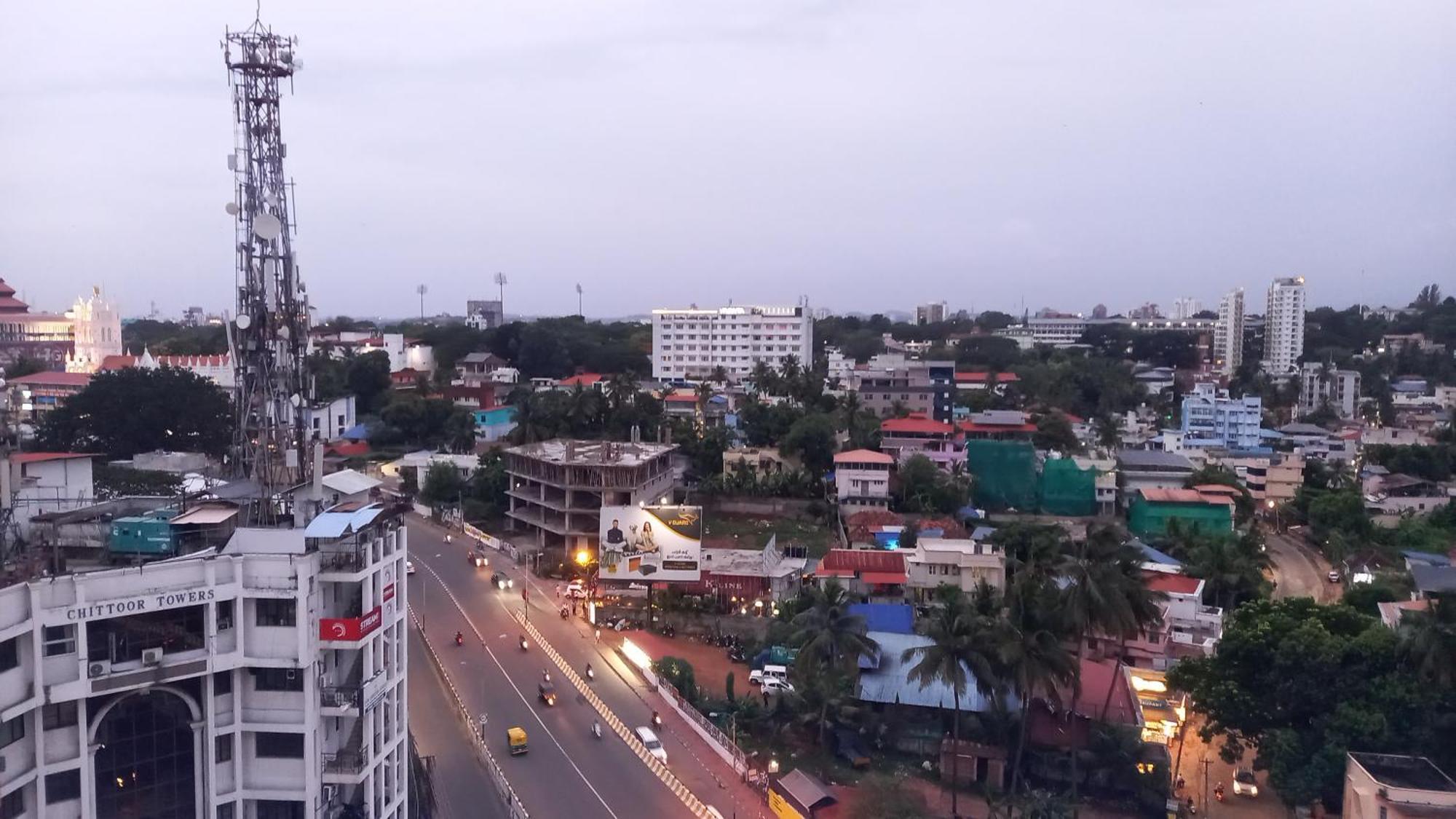 'Savitham' City View Flat In Trivandrum 트리반드룸 외부 사진